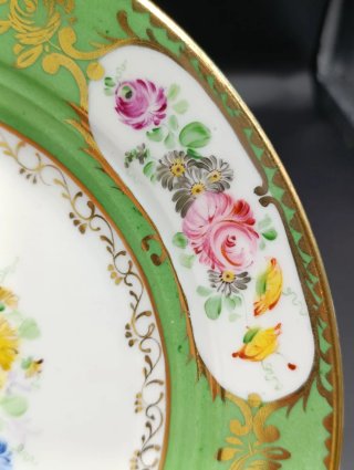 Plato de porcelana Santa Clara