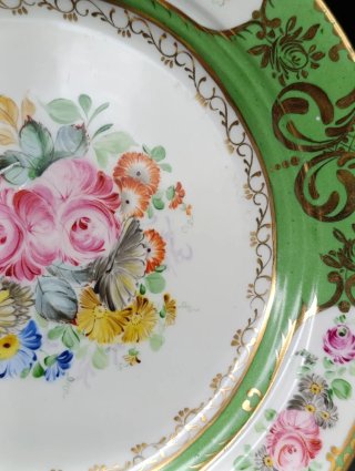 Plato de porcelana Santa Clara