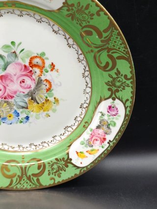 Plato de porcelana Santa Clara