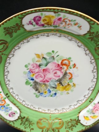 Plato de porcelana Santa Clara