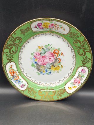 Plato de porcelana Santa Clara
