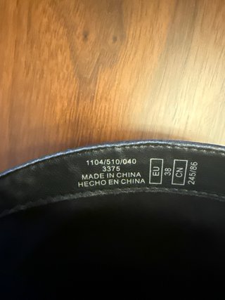Botines de tacón negros Zara