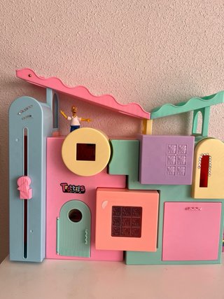 Casa de Muñecas con Figuras y Accesorios