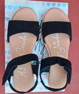 Sandalias Plataforma Negras