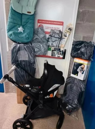 Carrito Bebé Jané Muum 4 Piezas con Accesorios