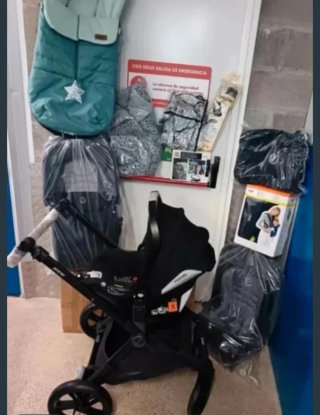 Carrito Bebé Jané Muum 4 Piezas con Accesorios