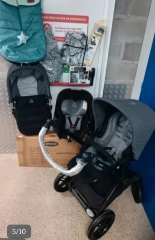 Carrito Bebé Jané Muum 4 Piezas con Accesorios