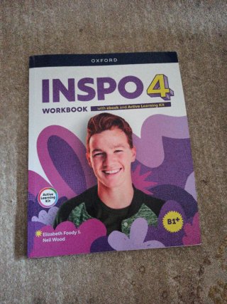 Libro Inglés Oxford INSP0 4 Workbook
