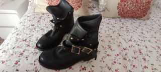 Botines de Piel Negros El Corte Inglés