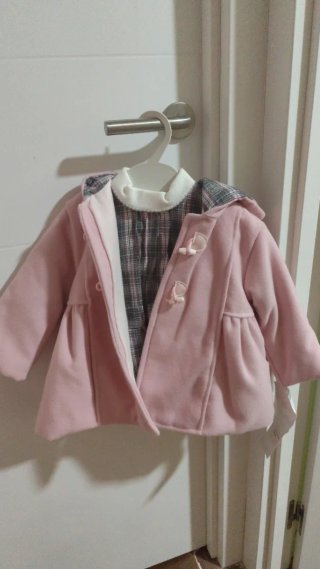 Abrigo,vestido y camisa