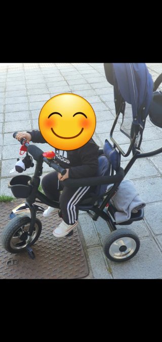 Triciclo Infantil con Capota