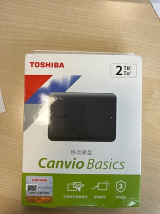 Disco Duro Externo Toshiba Canvio Basics 2TB