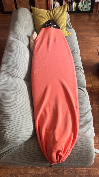 Tabla Surf 6'1 + Funda + Pad + Leash. Solo 5 baños