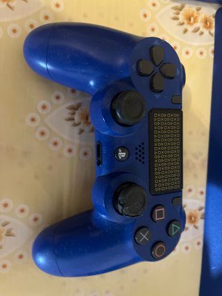 PS4 (PlayStation 4) azul+ 2 Mandos y Juegos