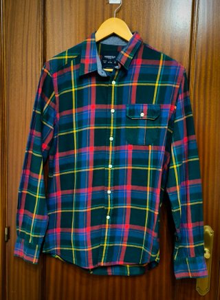 Camisa cuadros Springfield Talla M