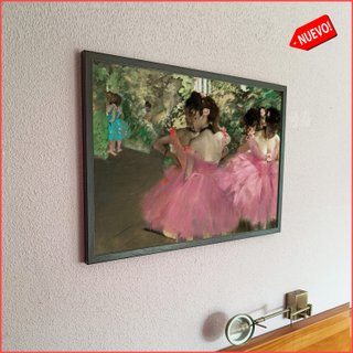 Cuadro Bailarinas de rosa - Cuadro de Degas