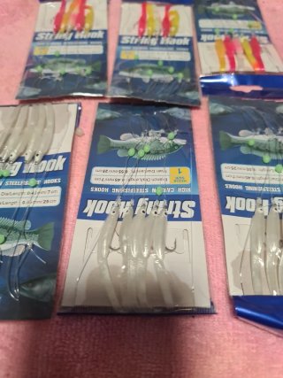 Set 5 señuelos Pesca especial para Jurel