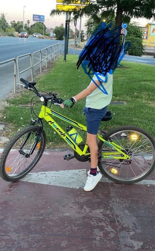 Bicicleta Montaña Amarilla