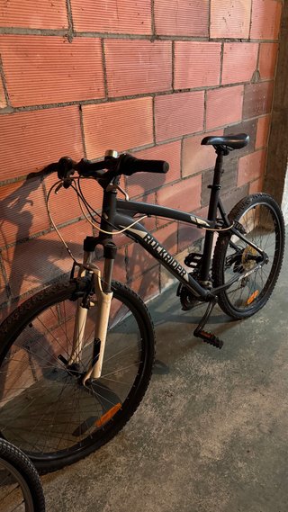Bicicleta Rockrider Negra Decathlon