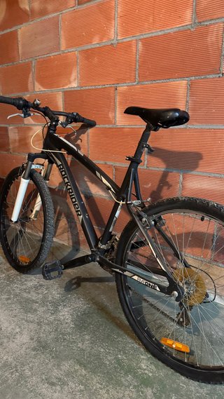 Bicicleta Rockrider Negra Decathlon