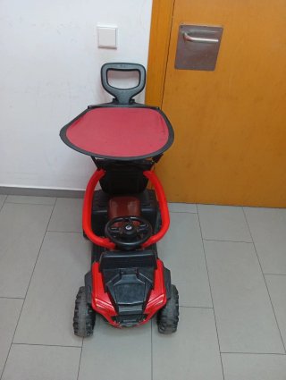 Triciclo Infantil UTV Rojo y Negro
