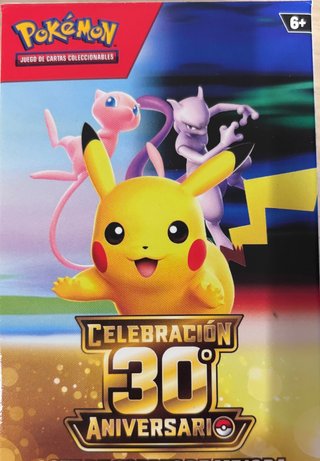 Cartas Pokémon 30th Aniversario