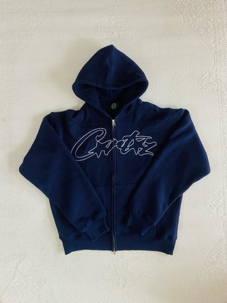 Sudadera con cremallera Corteiz Azul