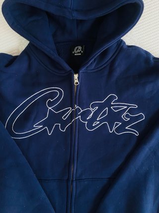 Sudadera con cremallera Corteiz Azul