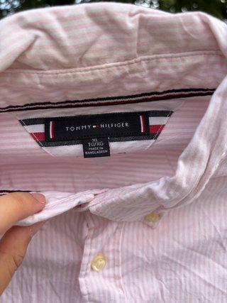 Camisa Tommy Hilfiger Rosa