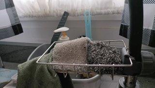 Organizador de cocina para grifo