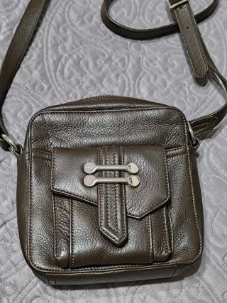 Bandolera Ralph Lauren Marrón
