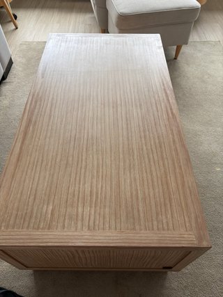 Mesa de centro de madera Banak