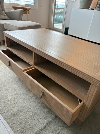 Mesa de centro de madera Banak