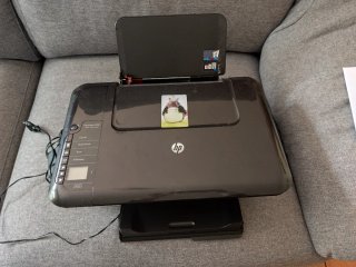 Impresora HP Negra y Gris