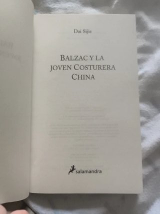 Balzac y la joven costurera china