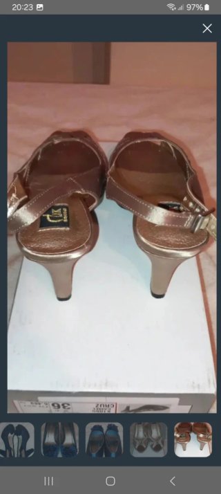 Zapatos de tacón fiesta talla 36