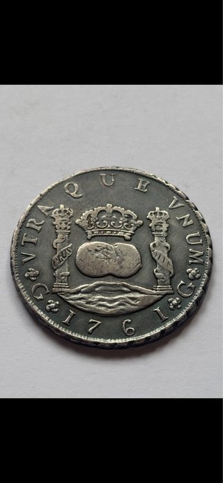 8 Reales 1761 (MBC) Guatemala Carlos III