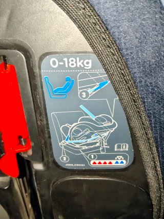 Silla de coche Joie azul