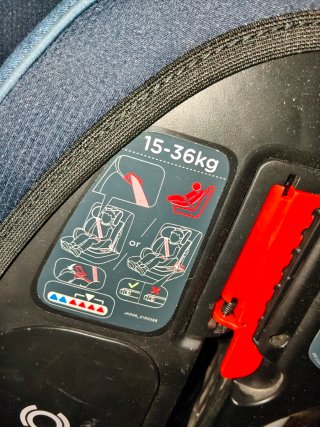 Silla de coche Joie azul