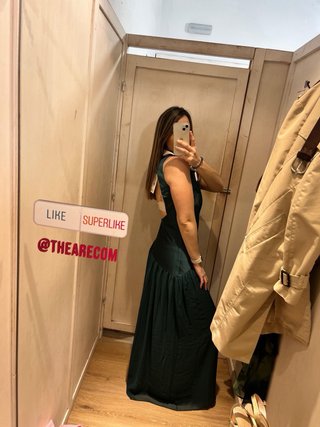 Vestido de boda y zapatos