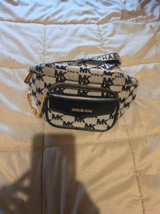 Riñonera Michael Kors MK Beige