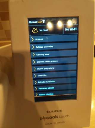 Robot cocina Taurus Mycook Touch Unlimited Edition