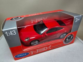 Porsche 911 (991) Carrera S Rojo 1:43