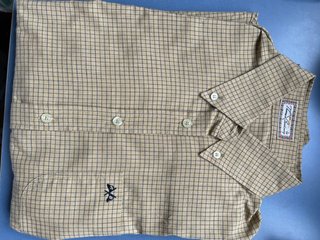 Camisa Thomas Burberry Manga Larga Talla M