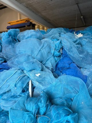 Tela Mosquitera para Andamio 5x10m