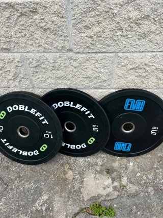 Dischi da palestra 10kg e 5kg
