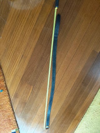 Gilmart-Cinturón de Piel Azul Marino 100cm