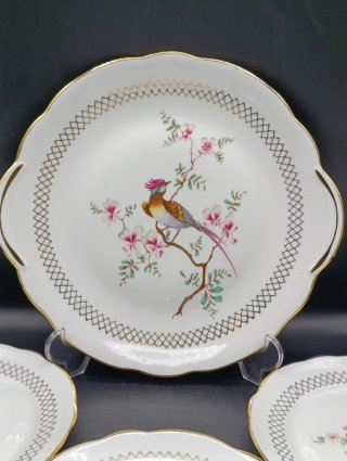 Juego de postre porcelana francesa Sologne
