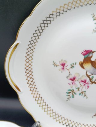 Juego de postre porcelana francesa Sologne