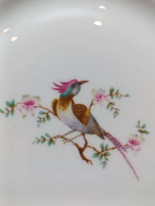 Juego de postre porcelana francesa Sologne